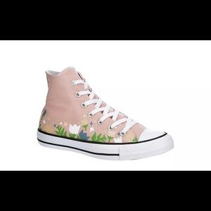 CONVERSE WOMENS CHUCK TAYLOR ALL STAR HIGH TOP SNEAKER - PALE PINK